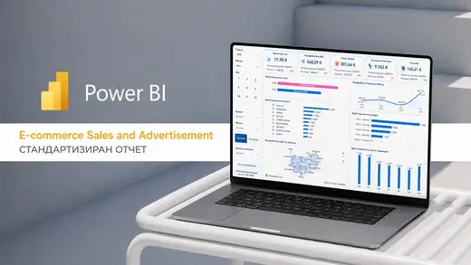 Standard Power BI Template for E-commerce Sales and Advertising Cost Analysis
