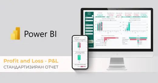 Standardized P&L Analysis Report in Power BI