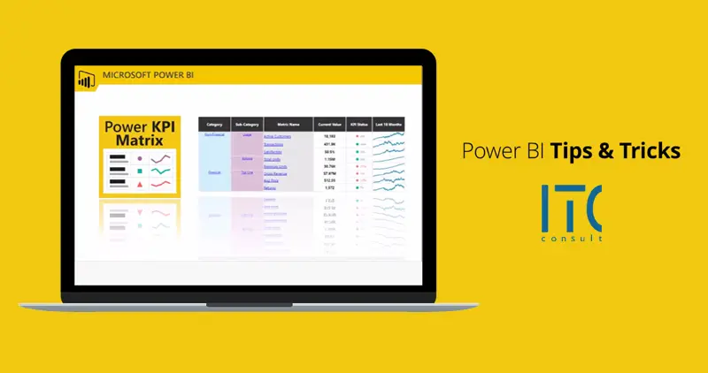 Визуализация на ключови показатели за бизнеса с Power BI